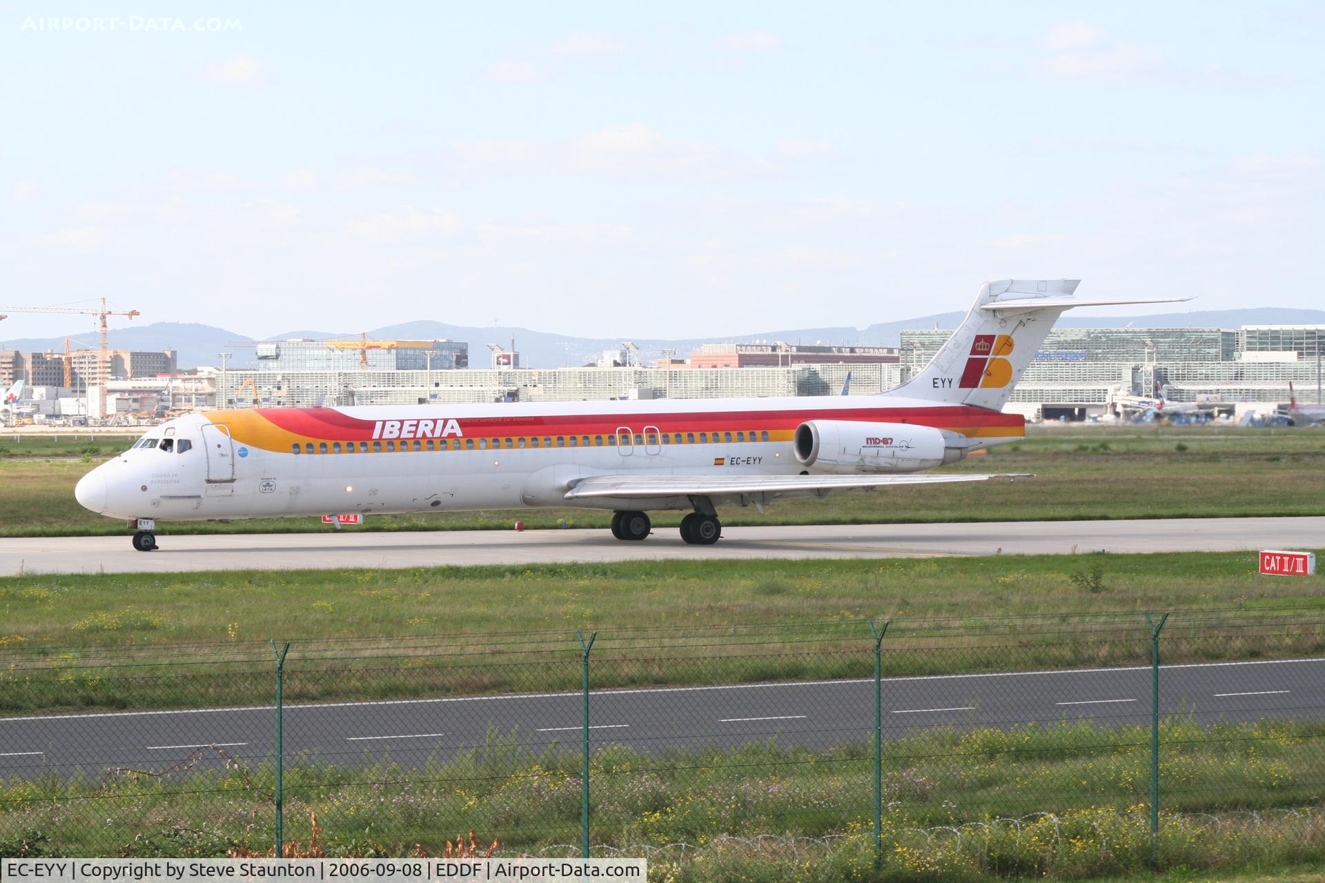 EC-EYY, 1990 McDonnell Douglas MD-87 (DC-9-87) C/N 49840, Taken at Frankfurt September 2006