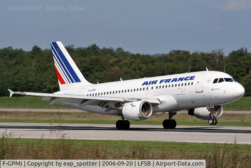F-GPMI, 1997 Airbus A319-113 C/N 660, inbound from ORY