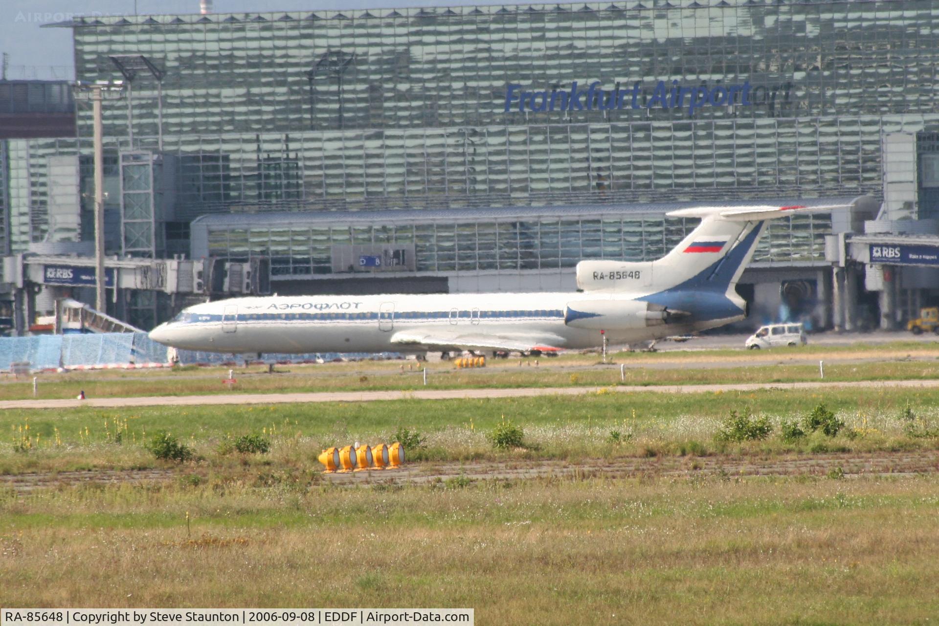 RA-85648, 1988 Tupolev Tu-154M C/N 88A786, Taken at Frankfurt September 2006