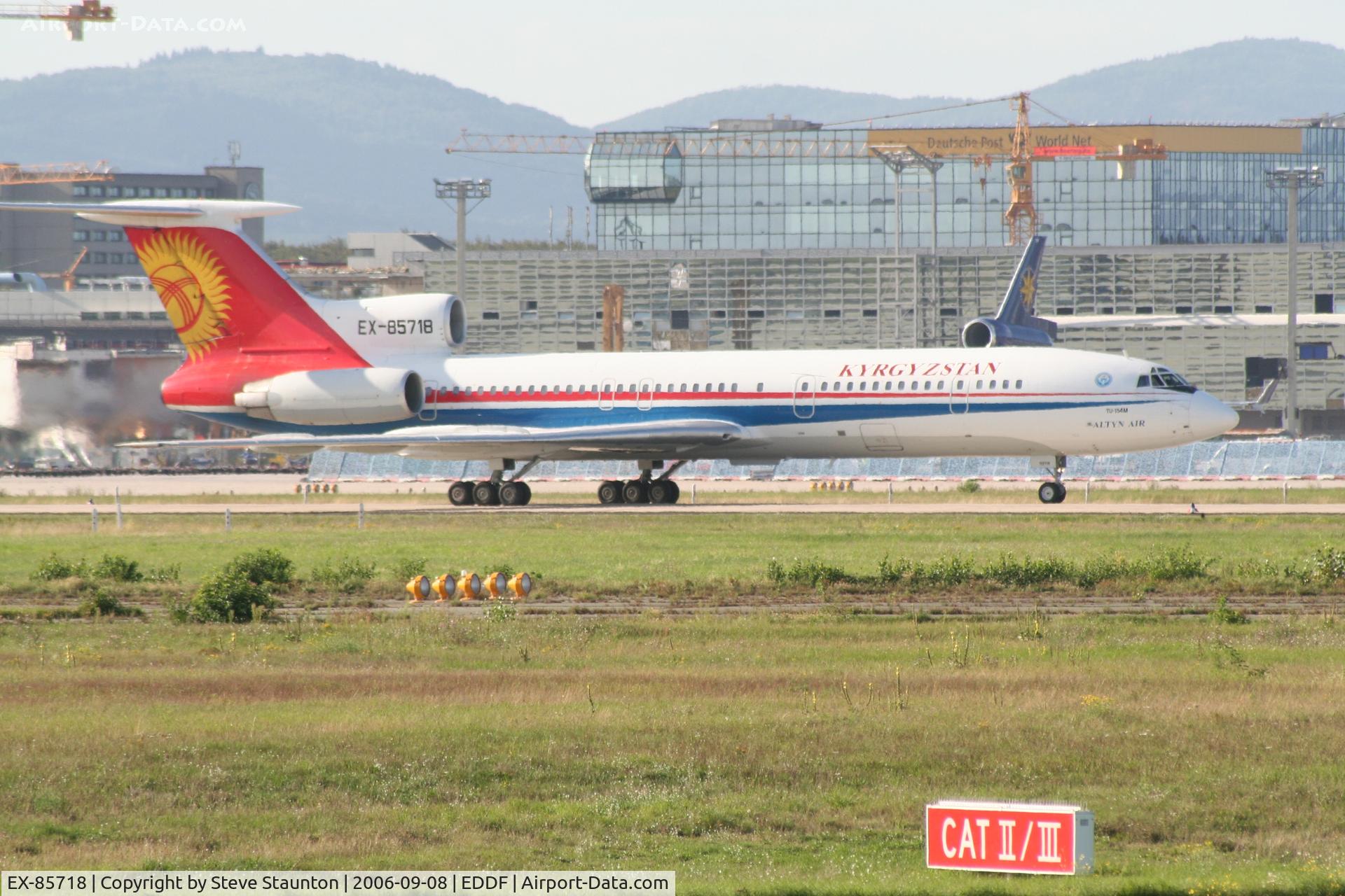 EX-85718, 1991 Tupolev Tu-154M C/N 91A900, Taken at Frankfurt September 2006