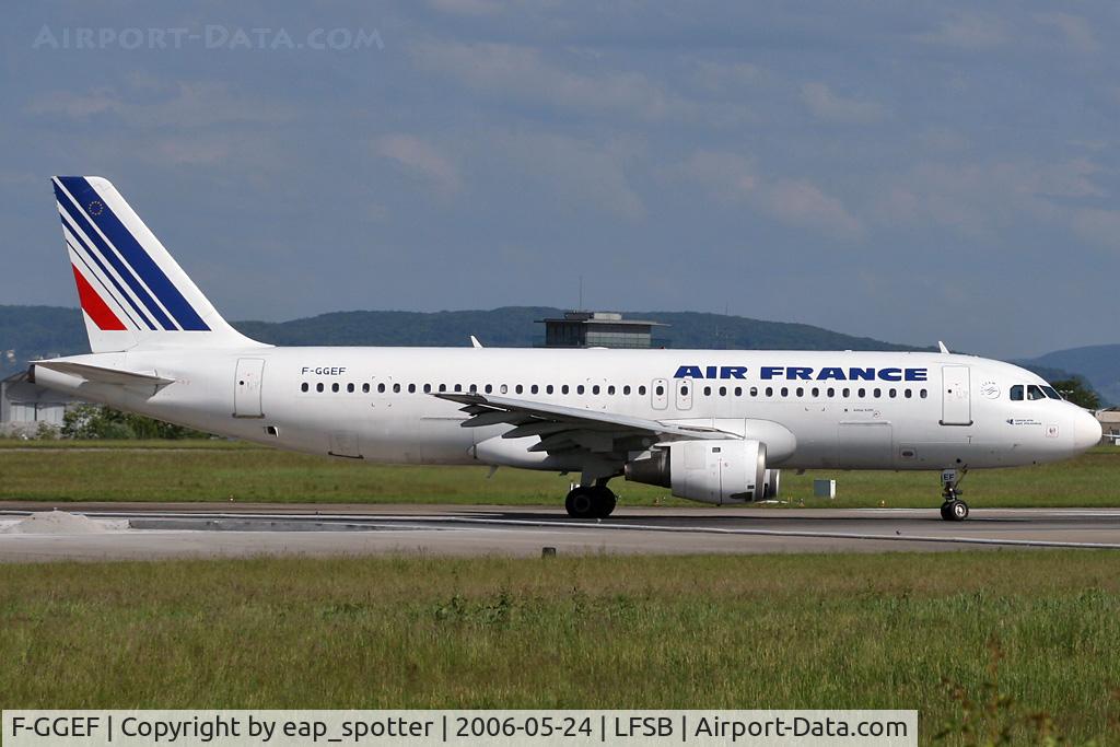 F-GGEF, 1987 Airbus A320-111 C/N 004, departing to Paris ORY