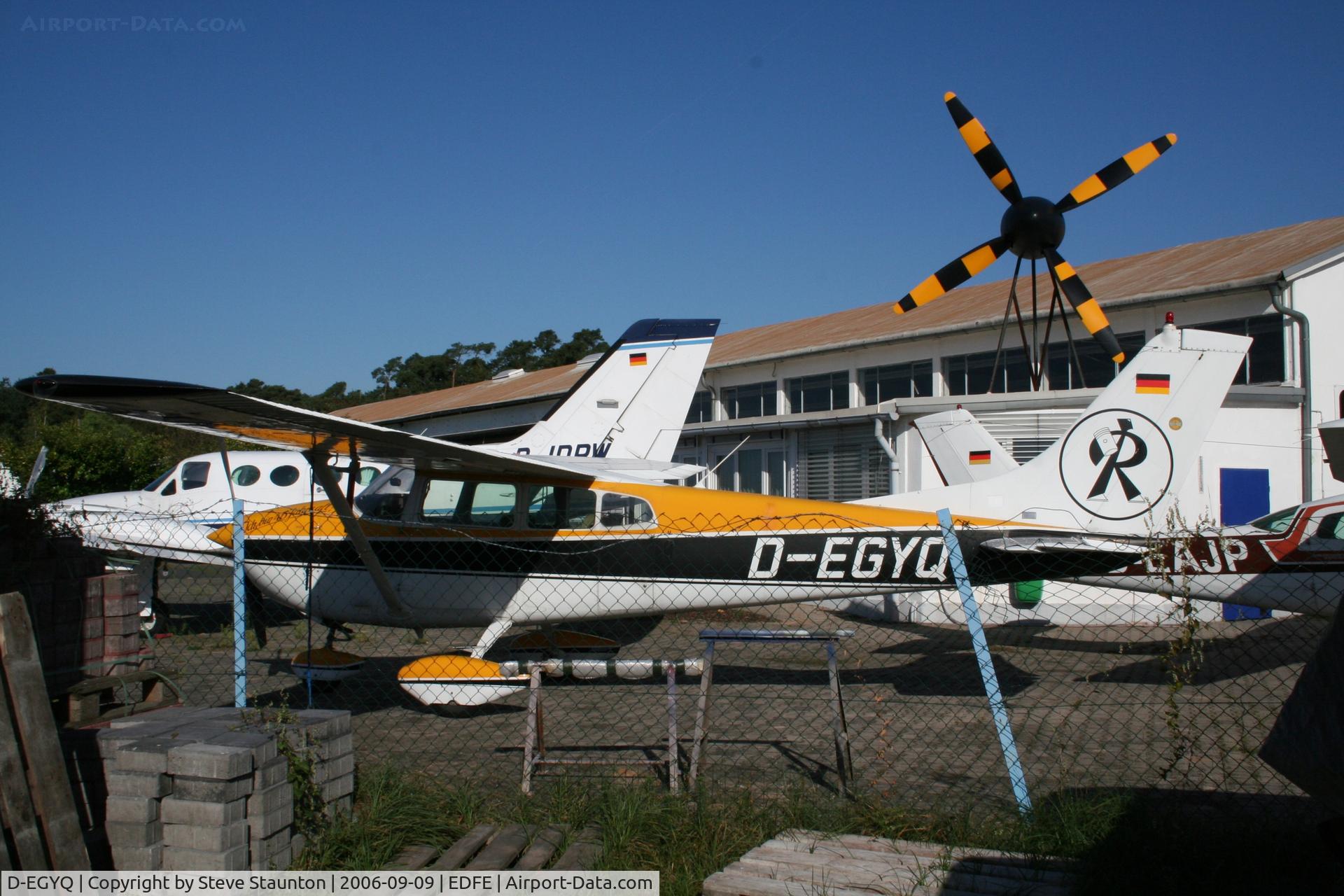 D-EGYQ, Cessna 182C Skylane C/N 52862, Taken at Egelsbach September 2006