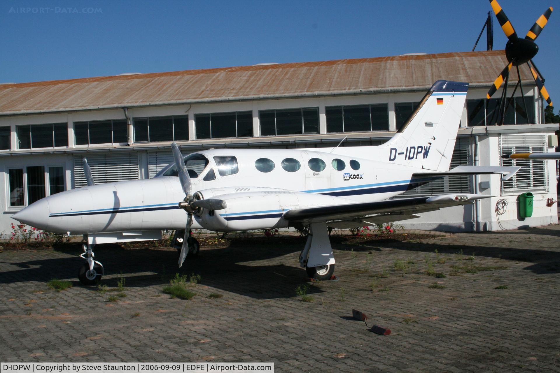 D-IDPW, Cessna 421C Golden Eagle C/N 421C1201, Taken at Egelsbach September 2006