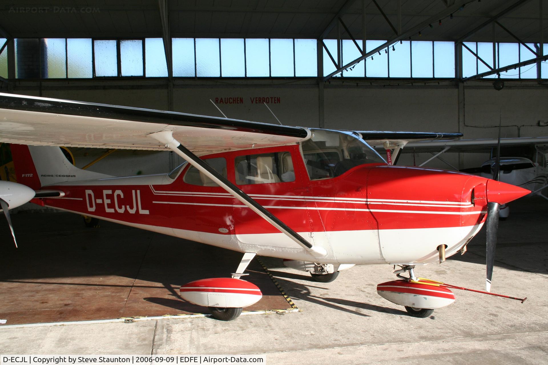 D-ECJL, Reims F172H Skyhawk C/N 0742, Taken at Egelsbach September 2006