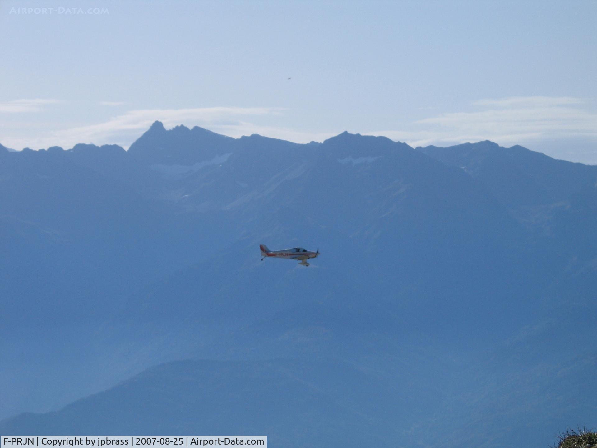 F-PRJN, Jodel DR-100MJJ C/N 01, As once seen from the top of Chamechaude