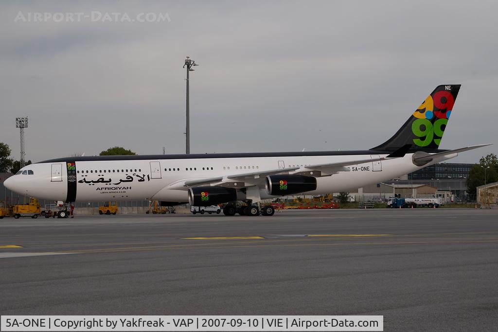 5A-ONE, 1996 Airbus A340-213 C/N 151, Afriquiyah Airbus A340-200