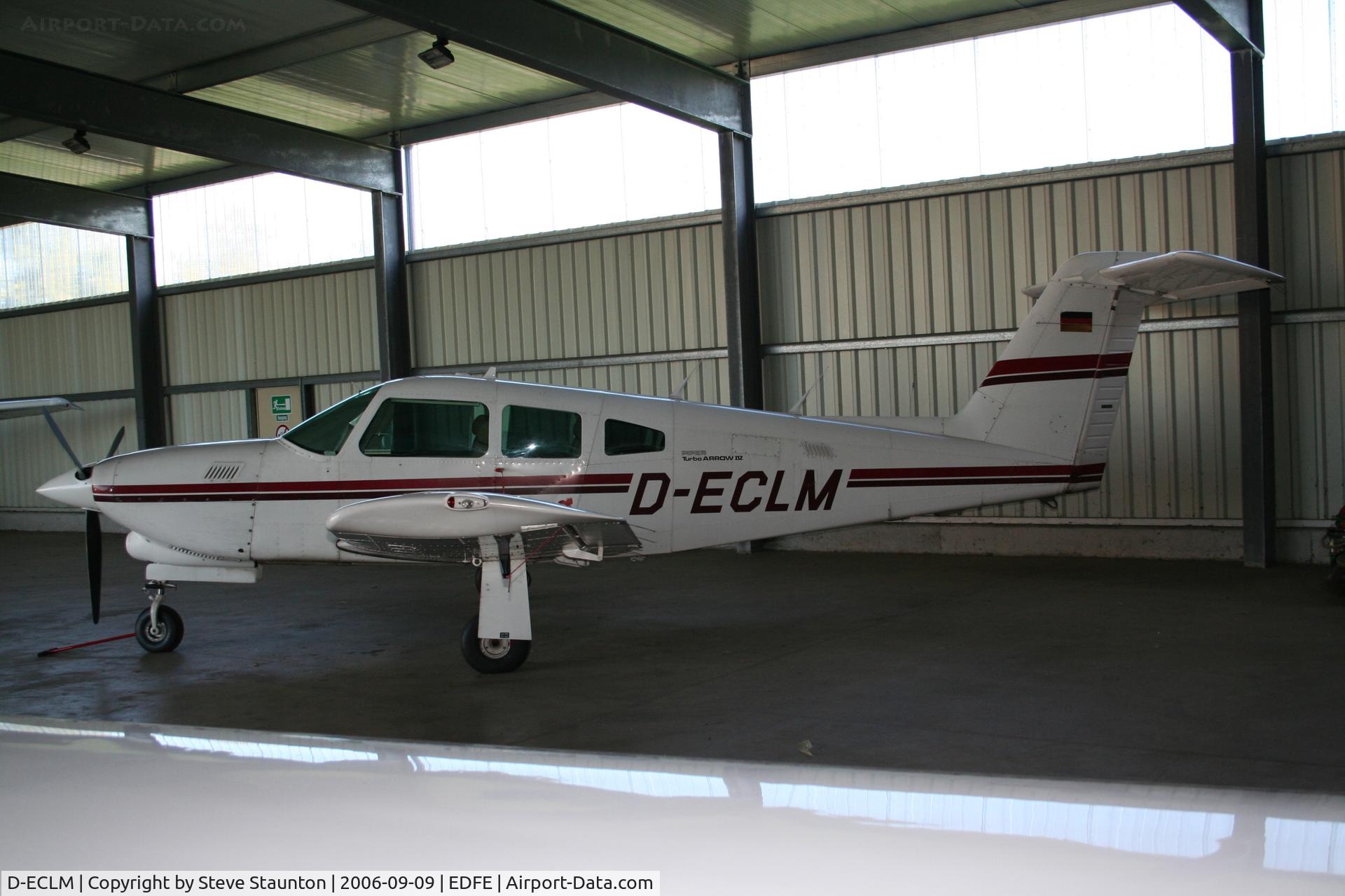 D-ECLM, Piper PA-28RT-201T Turbo Arrow IV C/N 28R-8331046, Taken at Egelsbach September 2006