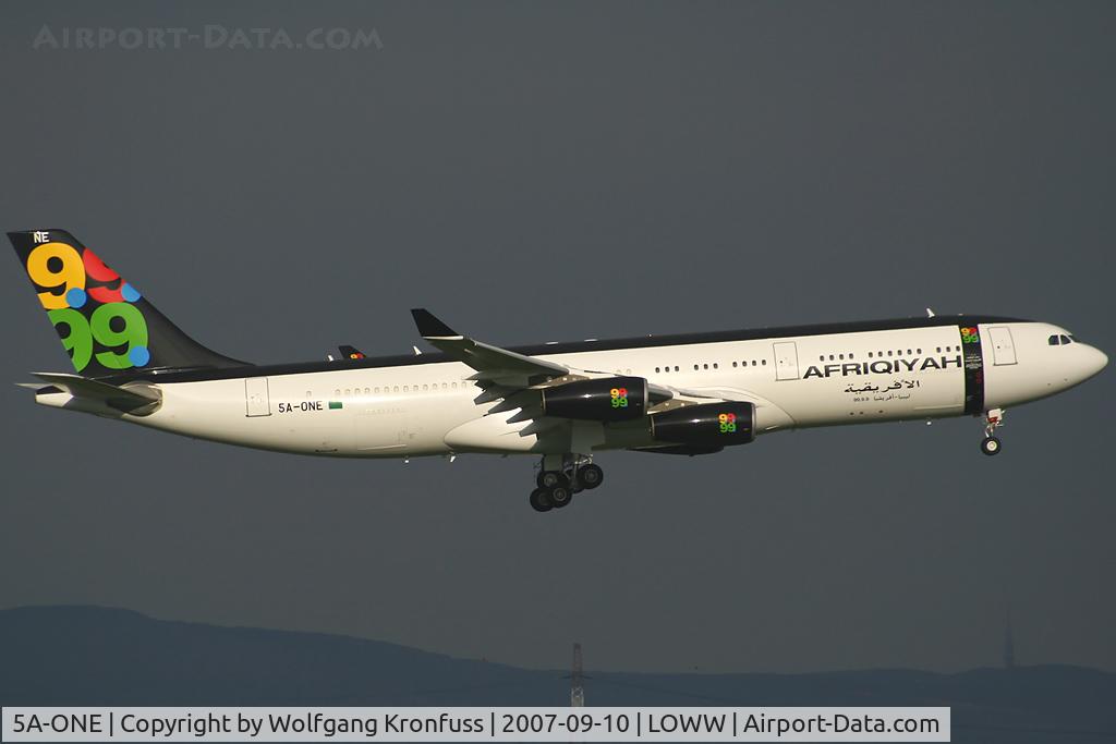 5A-ONE, 1996 Airbus A340-213 C/N 151, Lybian 