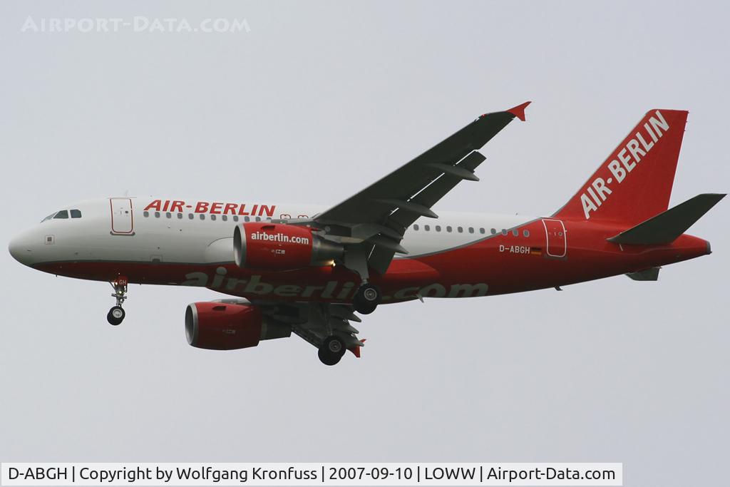 D-ABGH, 2007 Airbus A319-111 C/N 3245, brand new aircraft, first one in new new AB cs!