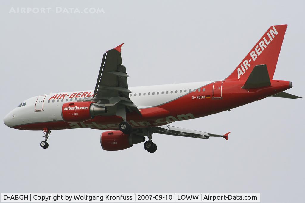 D-ABGH, 2007 Airbus A319-111 C/N 3245, brand new aircraft, first one in new new AB cs!