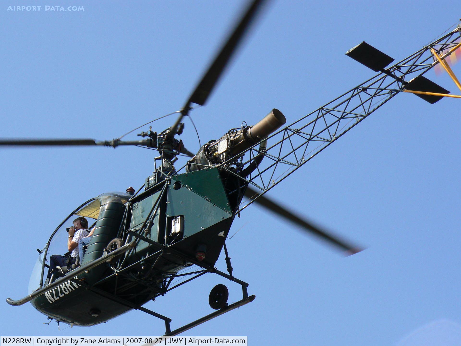N228RW, 1969 Sud Aviation SA-318C Alouette II C/N 2114, Photo flight?