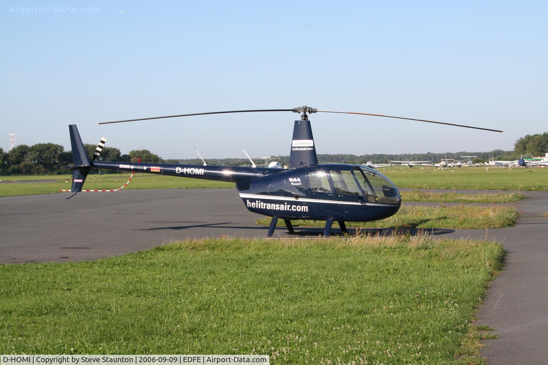 D-HOMI, Robinson R44 Raven C/N 1491, Taken at Egelsbach September 2006