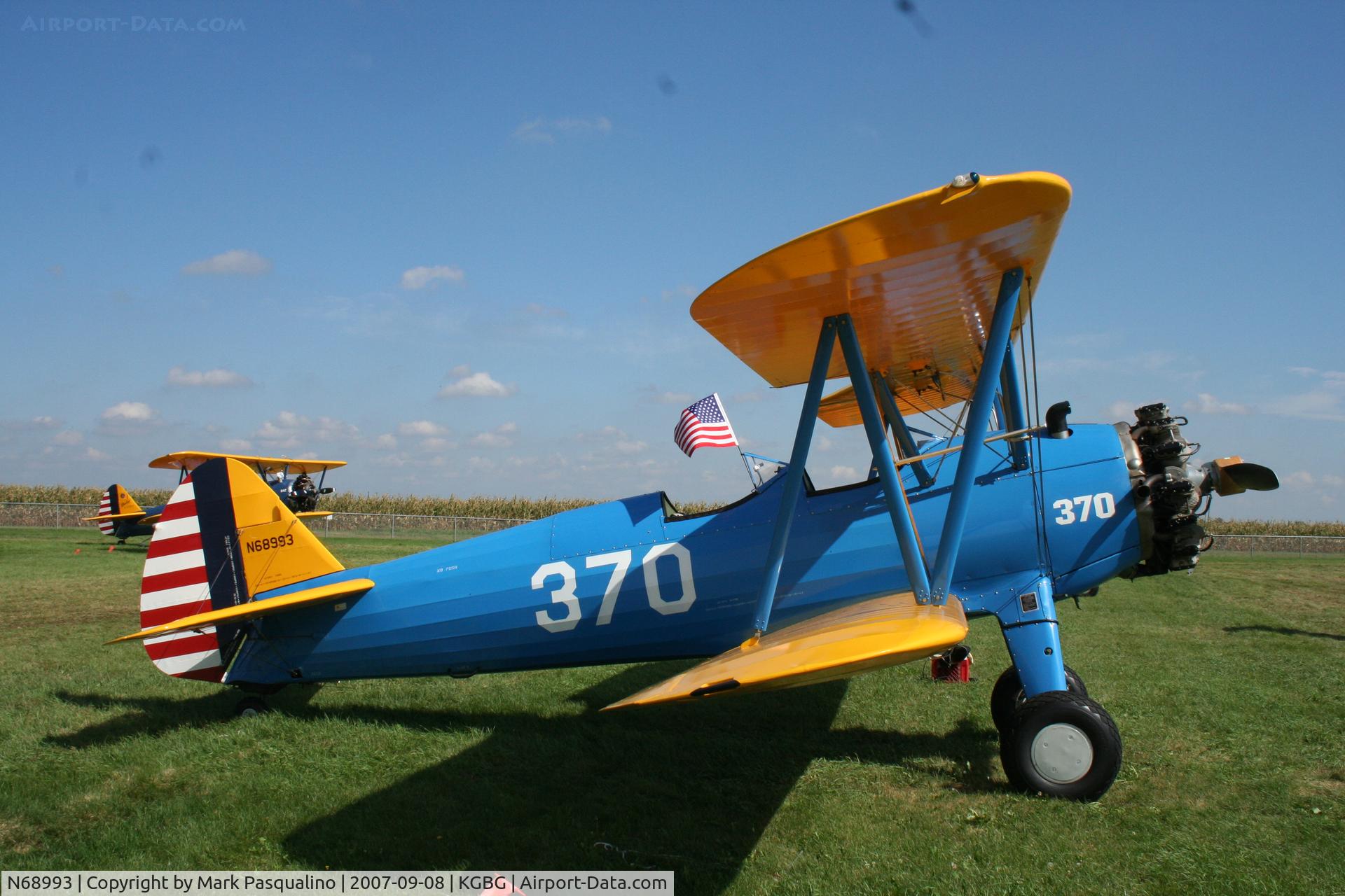N68993, 1942 Boeing B75N1 C/N 75-7425, Stearman