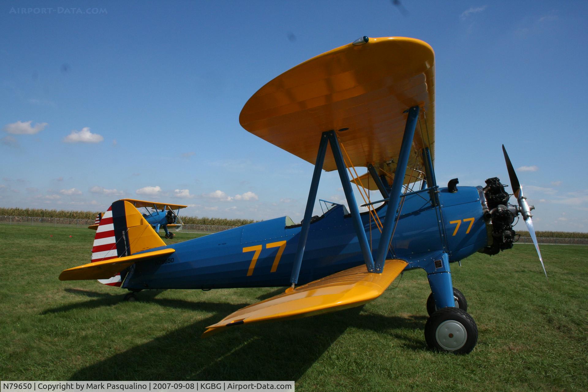 N79650, 1944 Boeing E75N1 C/N 75-5770, Stearman