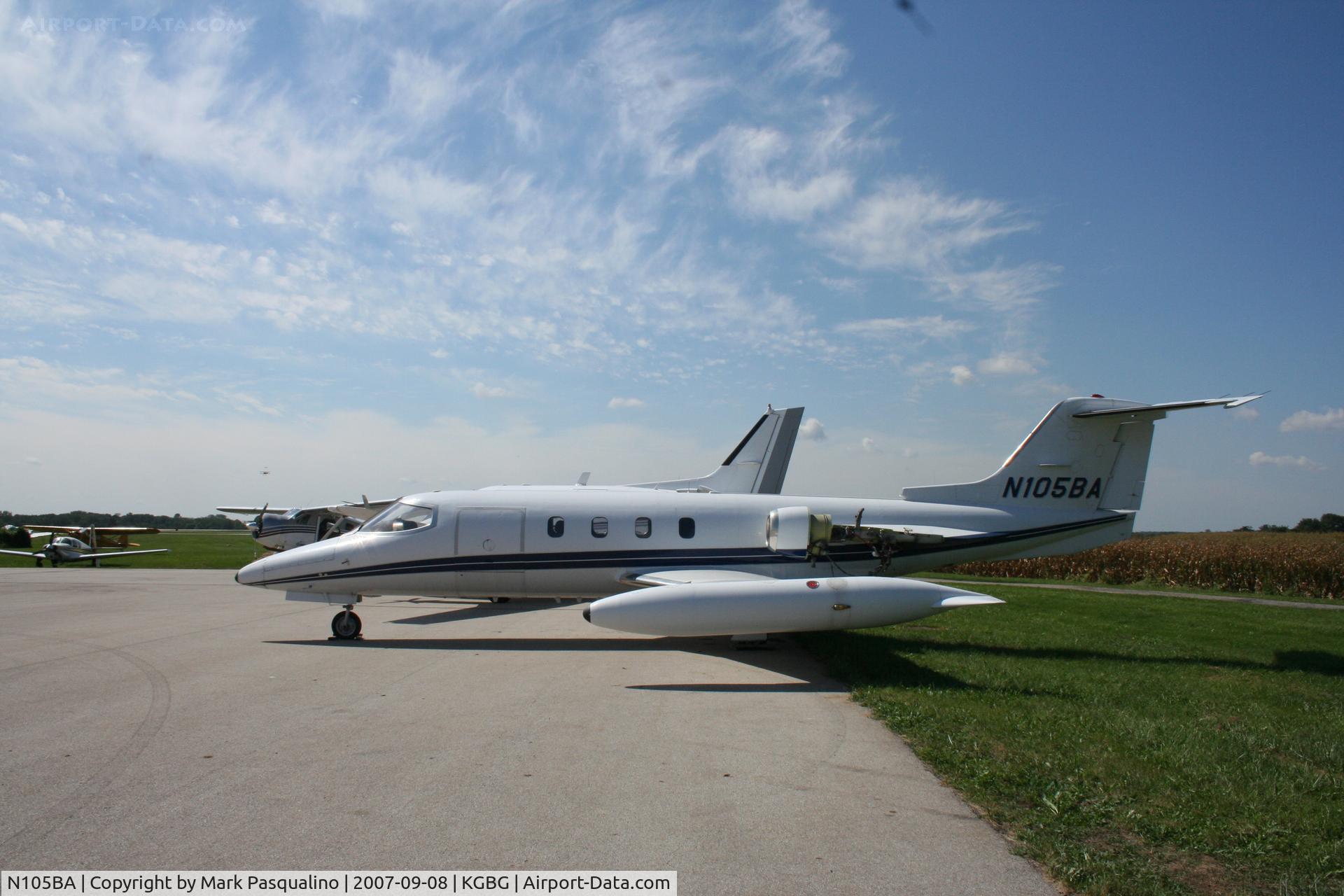 N105BA, 1974 Gates Learjet 25B C/N 25B-152, Lear Jet 25B
