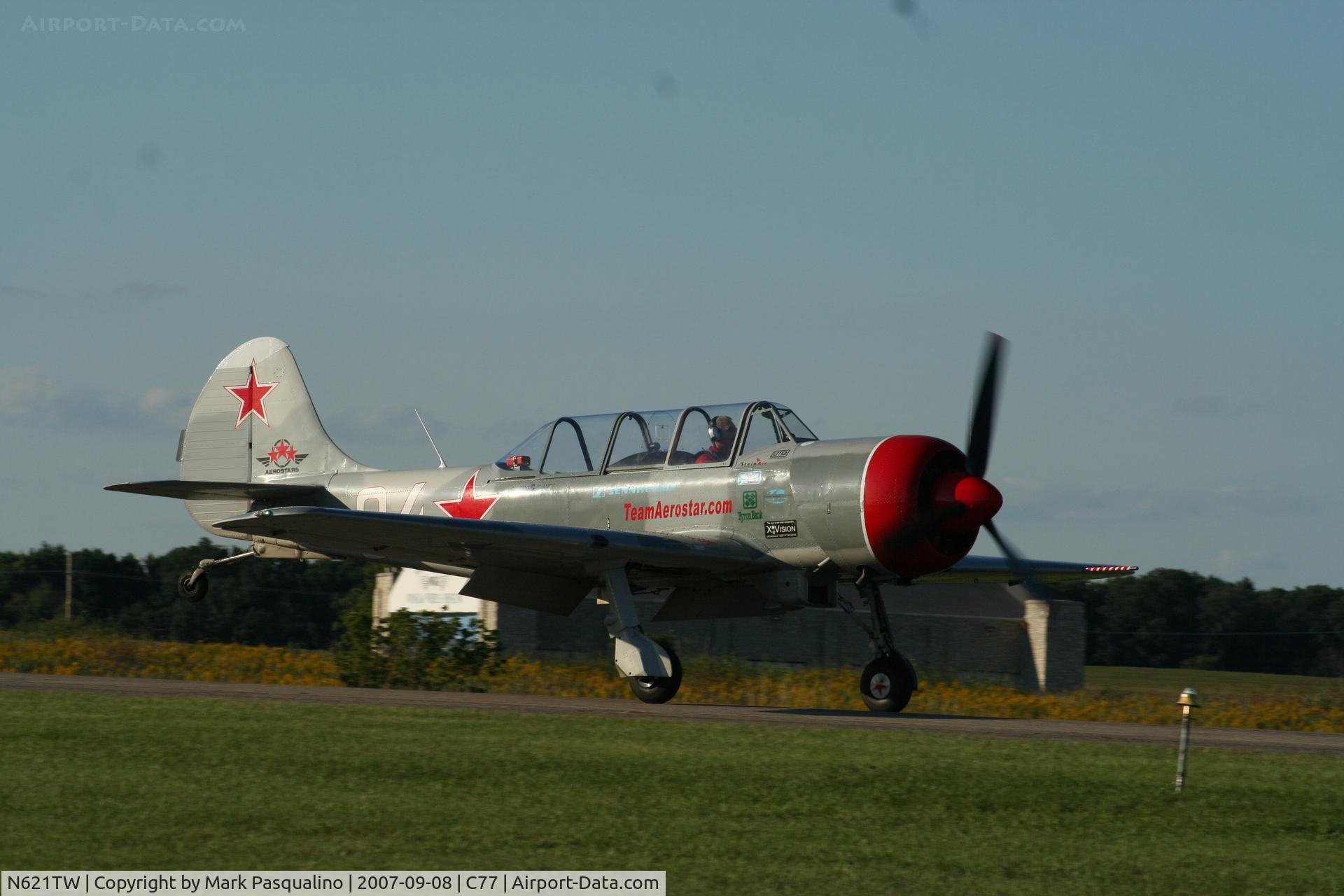 N621TW, 2003 Yakovlev (Aerostar) Yak-52TW C/N 0312504, YAK-52TW