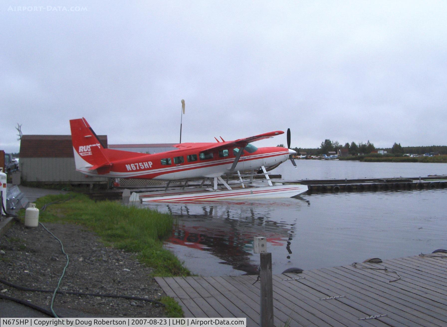 N675HP, 1998 Cessna 208 Caravan I C/N 20800289, Cessna 208 CARAVAN, P&W-C PT6A turboprop 675 shp, of Rust Air