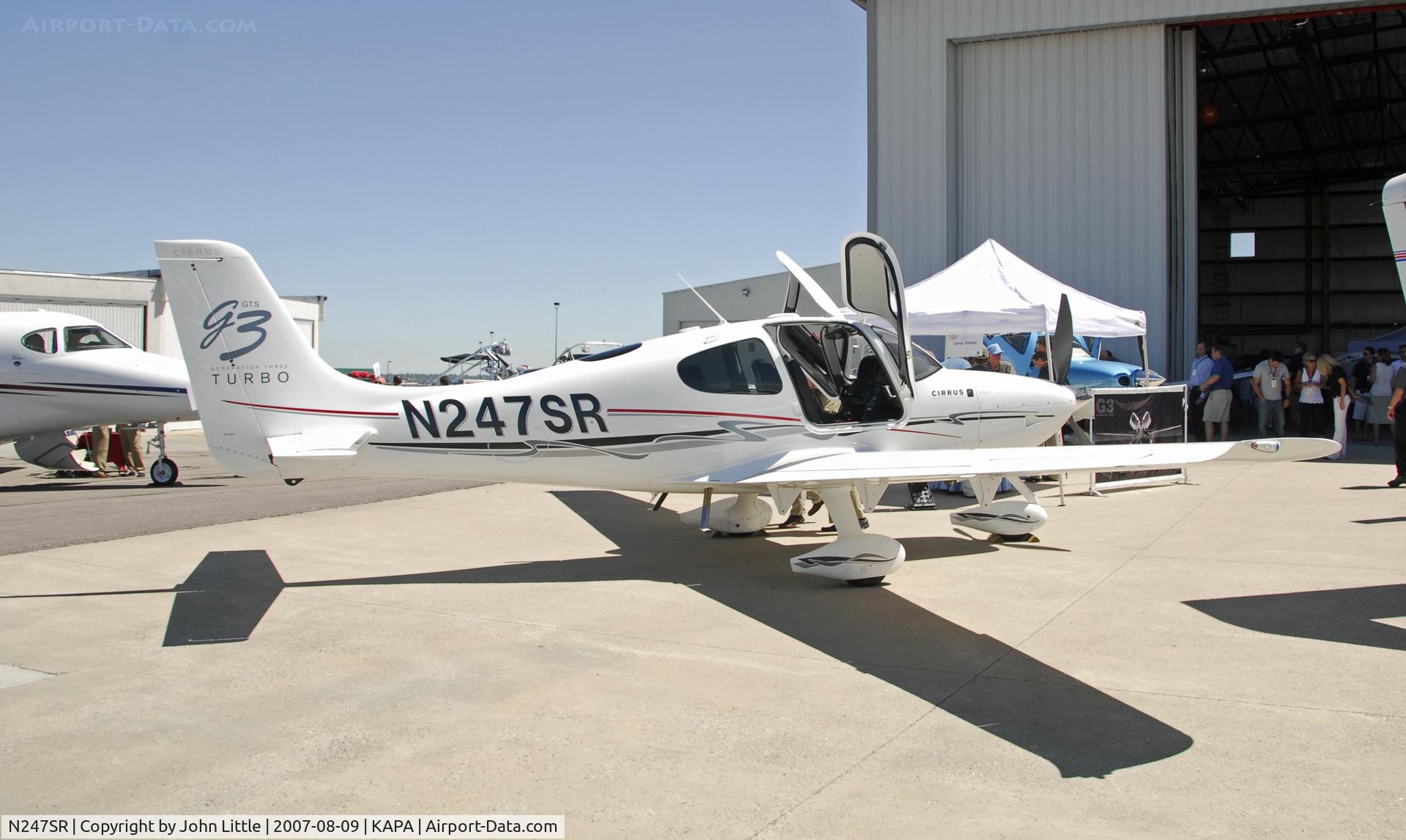 N247SR, 2007 Cirrus SR22 G3 GTS Turbo C/N 2457, Cirrus Gen 3 Turbo