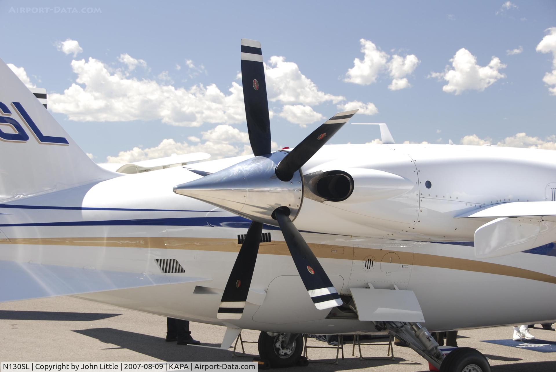 N130SL, 2004 Piaggio P-180 C/N 1084, Business side of Piaggio