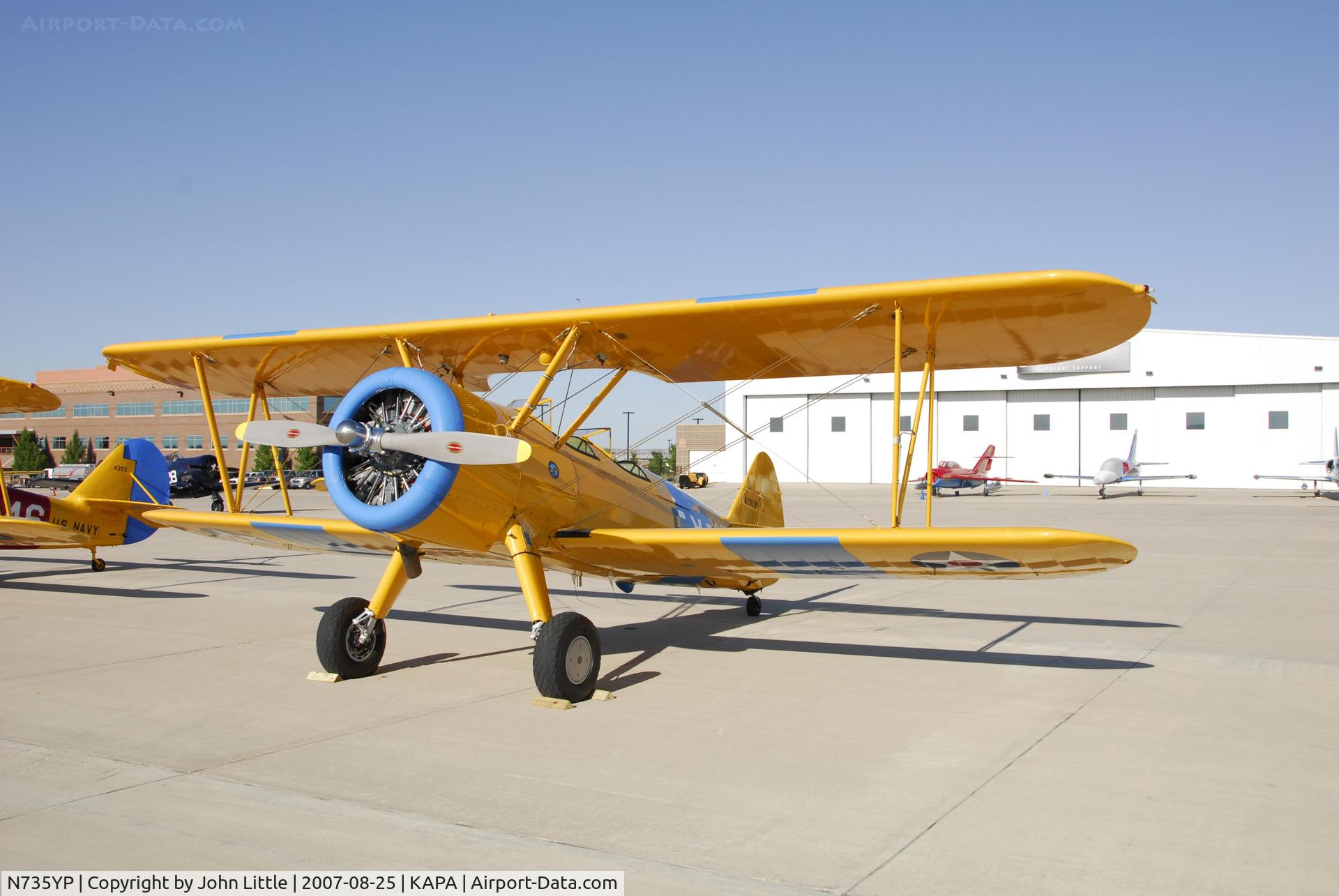 N735YP, 1942 Boeing B75N1 C/N 75-2611, Good looking Biplane