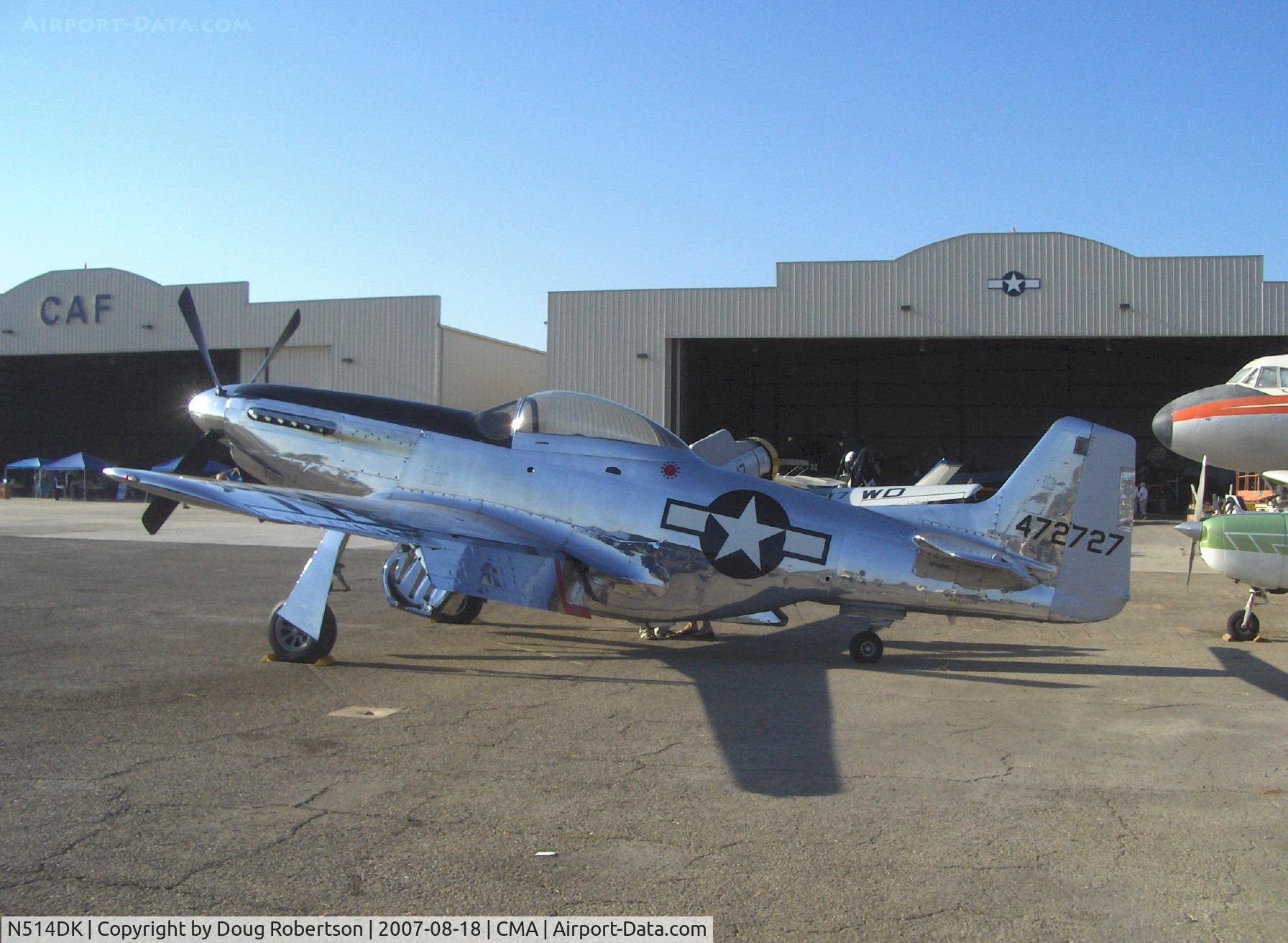 N514DK, 1945 North American P-51D Mustang C/N 45-11558, 1945 North American P-51D-25 MUSTANG, Packard-Rolls V-1650-7 1,490 Hp, Limited class