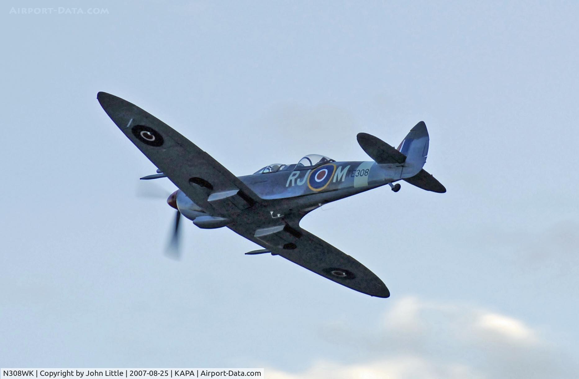 N308WK, 1945 Supermarine 361 Spitfire Tr9 C/N CBAF.4494, Could not decide which was the better picture so put this one in as well