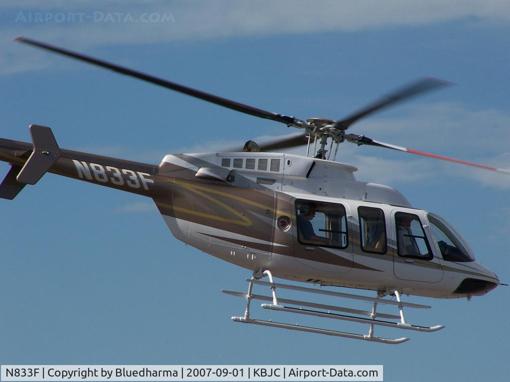 N833F, 2007 Bell 407 C/N 53755, Outbound