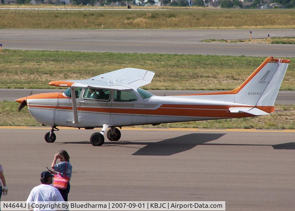 N4644J, 1979 Cessna 172N C/N 17273659, Taxi in.