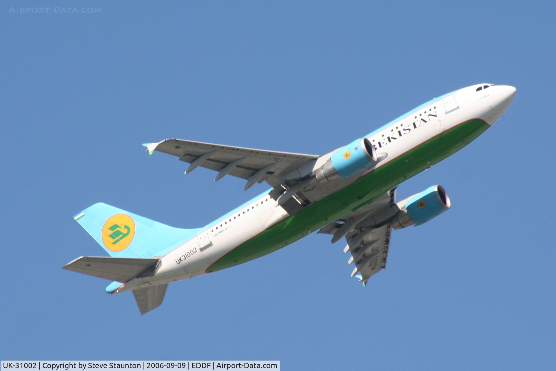 UK-31002, 1991 Airbus A310-324 C/N 576, Taken at Frankfurt September 2006