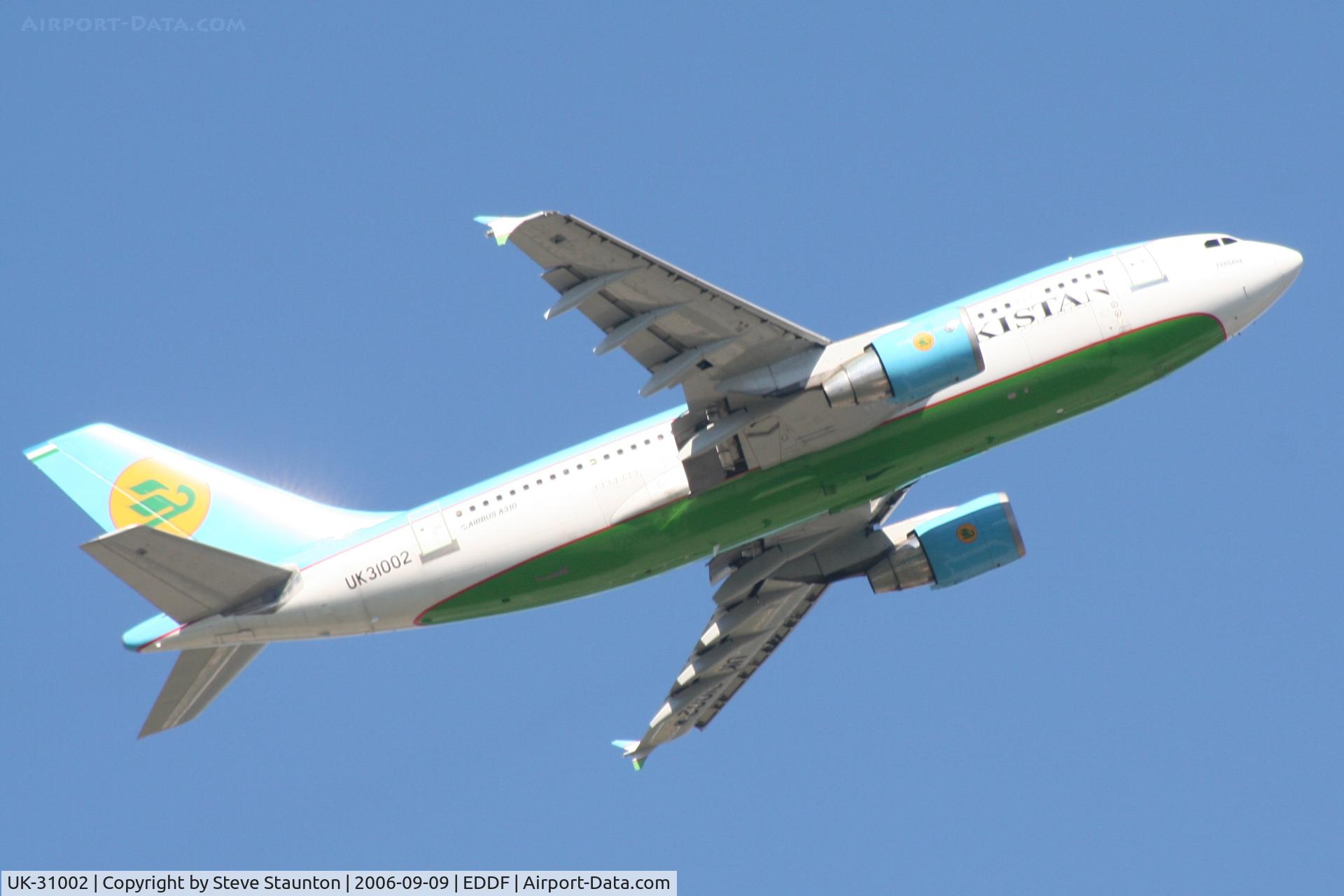 UK-31002, 1991 Airbus A310-324 C/N 576, Taken at Frankfurt September 2006