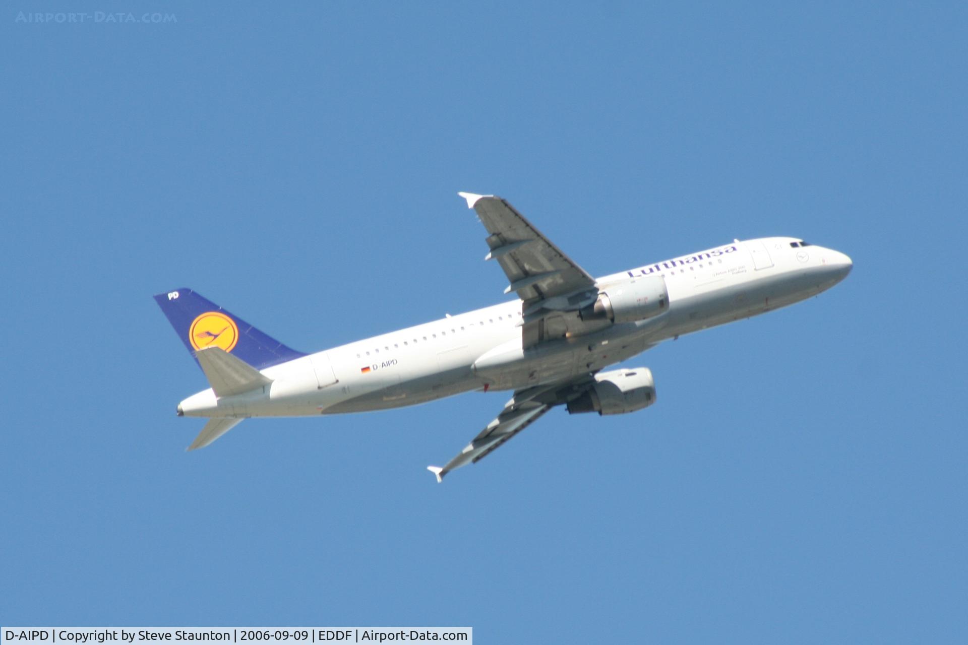 D-AIPD, 1989 Airbus A320-211 C/N 0072, Taken at Frankfurt September 2006