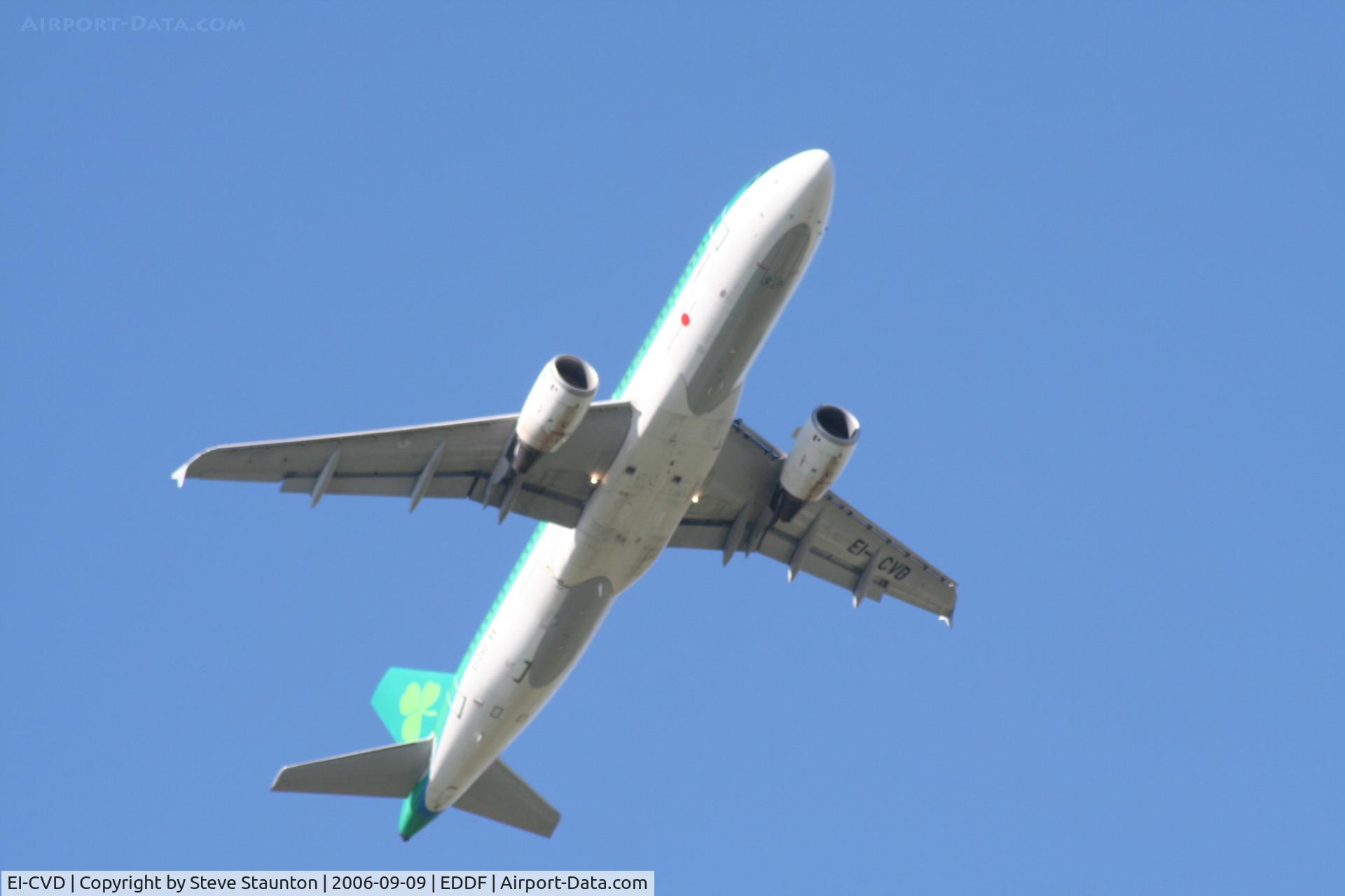 EI-CVD, 2001 Airbus A320-214 C/N 1467, Taken at Frankfurt September 2006
