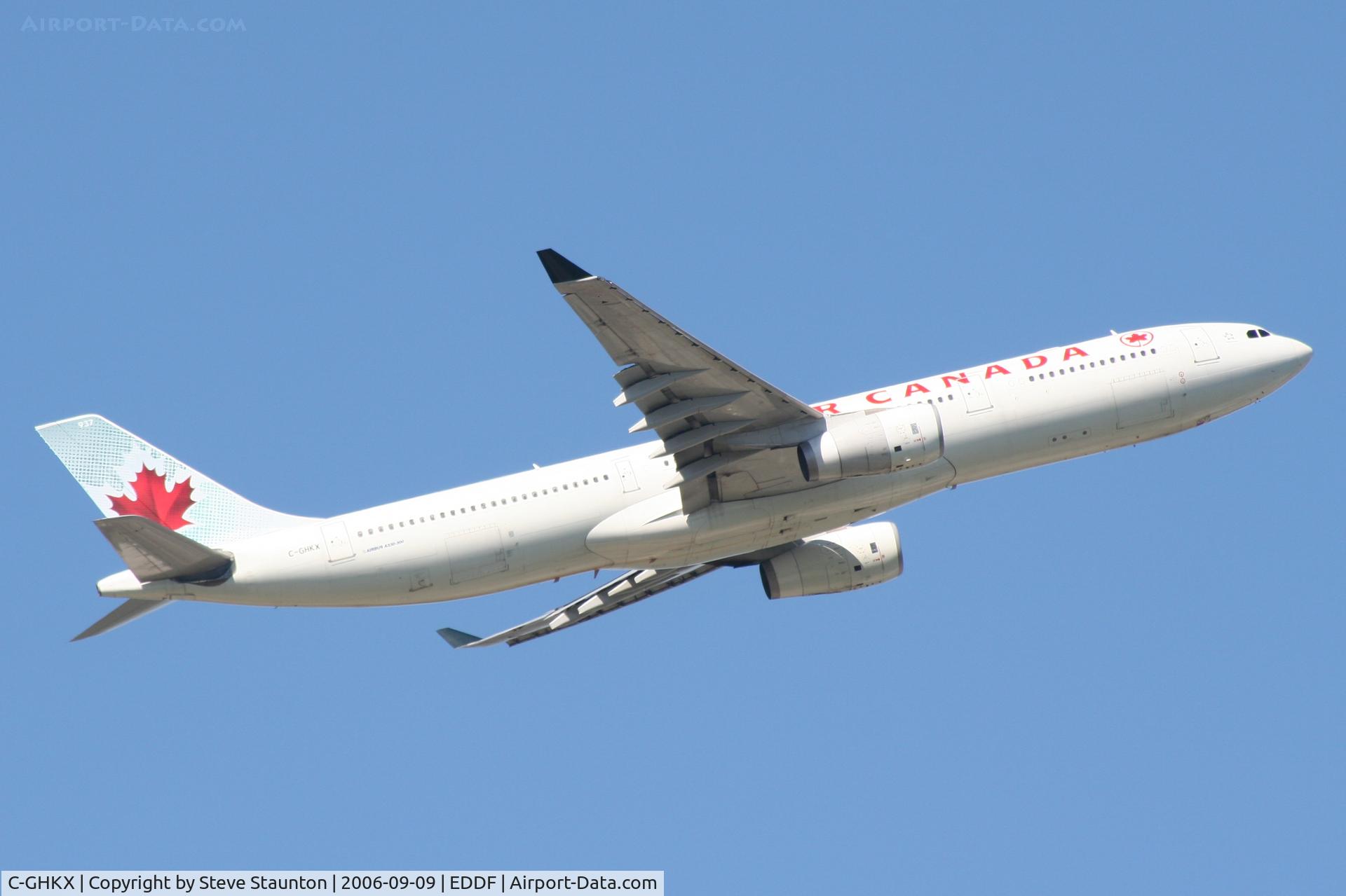 C-GHKX, 2001 Airbus A330-343 C/N 0412, Taken at Frankfurt September 2006