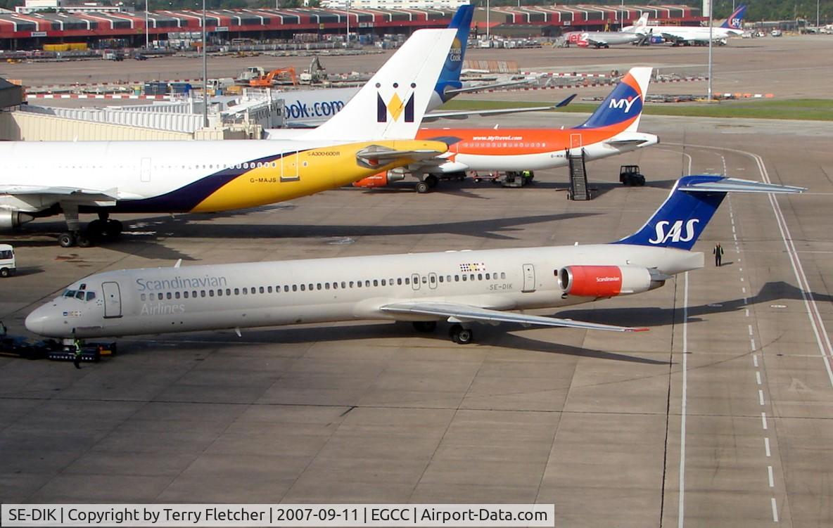 SE-DIK, 1988 McDonnell Douglas MD-82 (DC-9-82) C/N 49728, SAS MD82