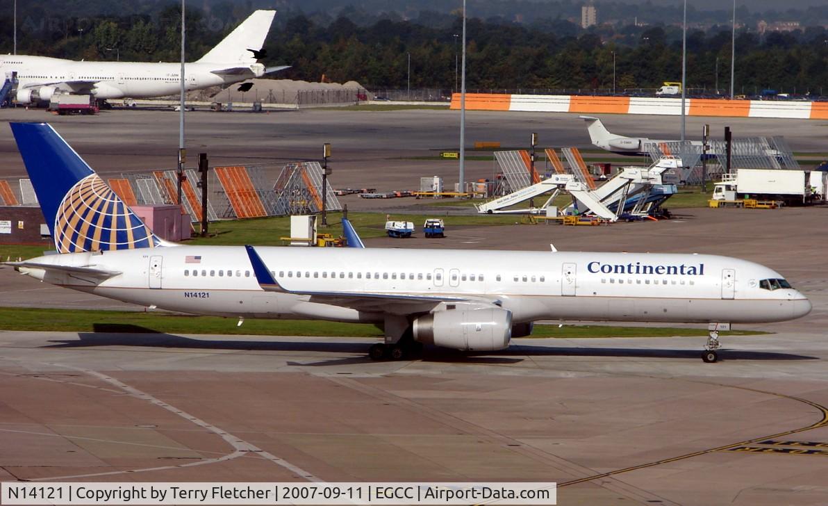 N14121, 1997 Boeing 757-224 C/N 27563, Continental B757 with wingtips