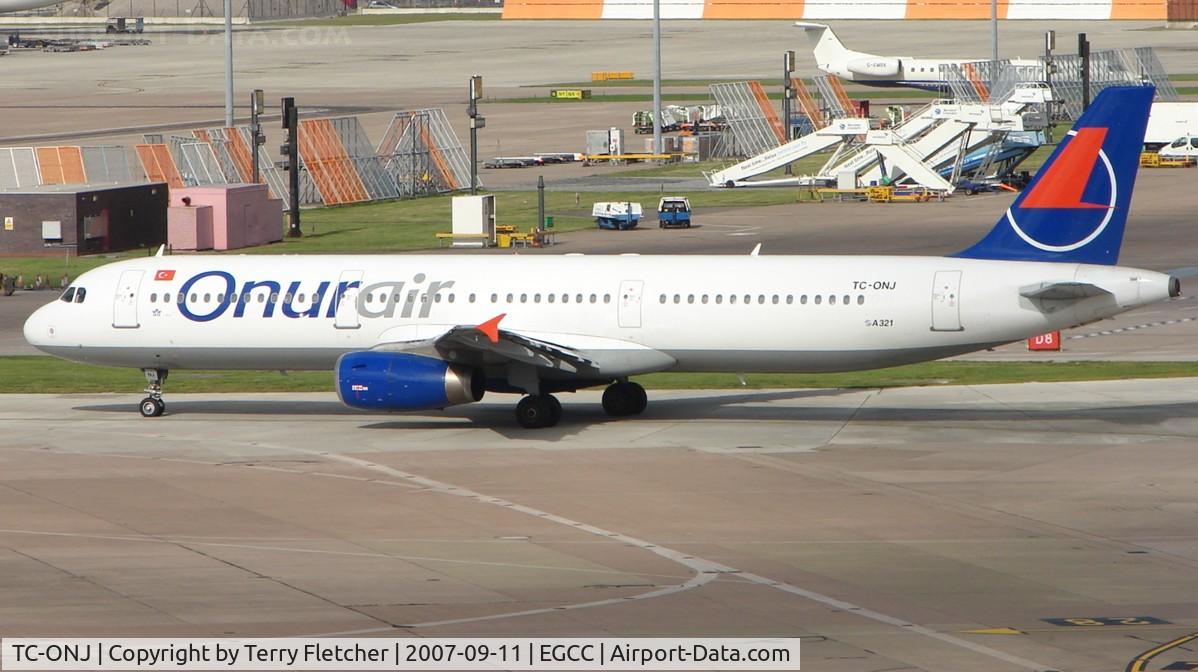 TC-ONJ, 1993 Airbus A321-131 C/N 385, Onur Air A321