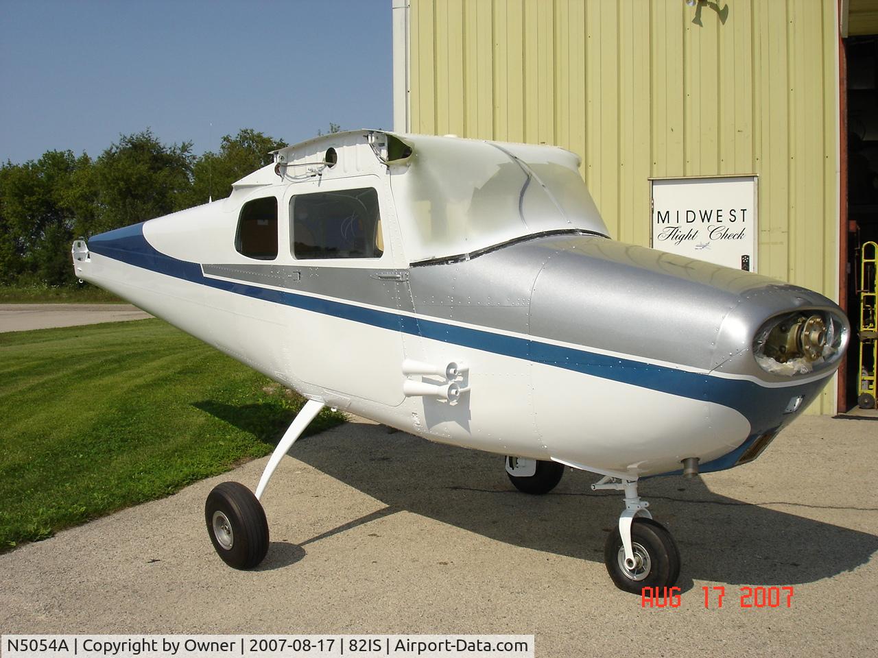 N5054A, 1955 Cessna 172 C/N 28054, I've Been working on it, on and off for 15 yrs (mostly off!) Working for a October flight...