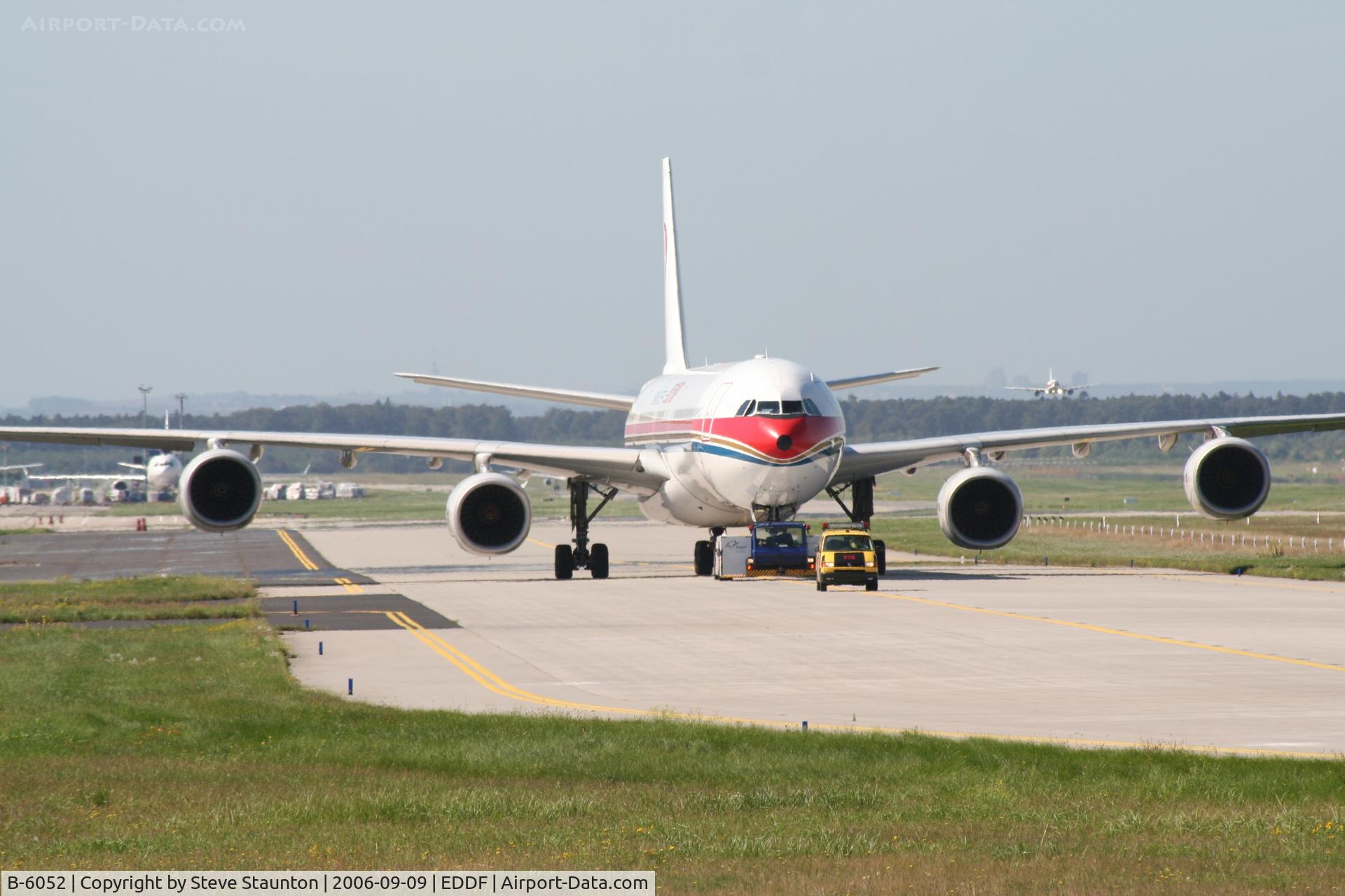 B-6052, 2003 Airbus A340-642 C/N 514, Taken at Frankfurt September 2006