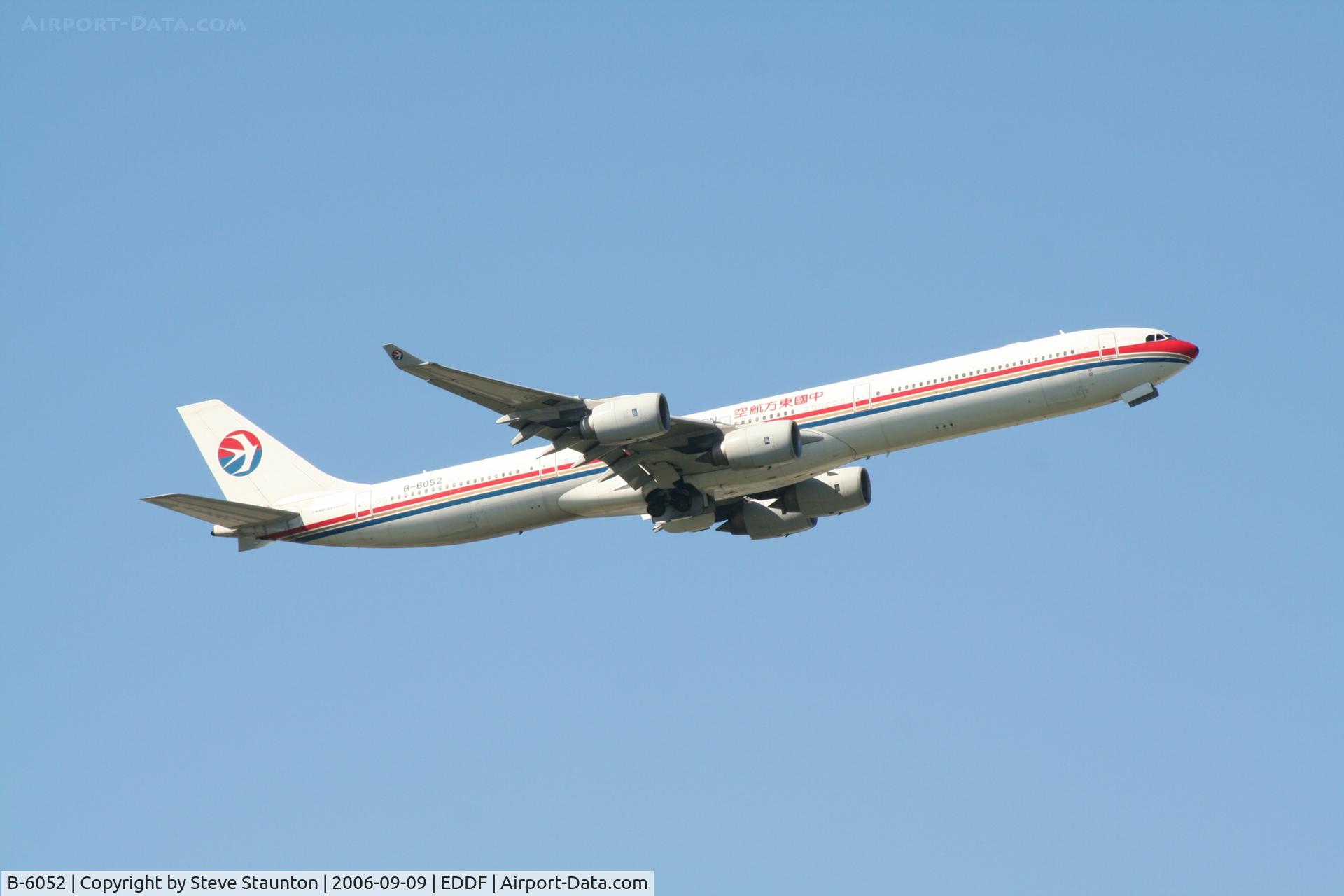 B-6052, 2003 Airbus A340-642 C/N 514, Taken at Frankfurt September 2006