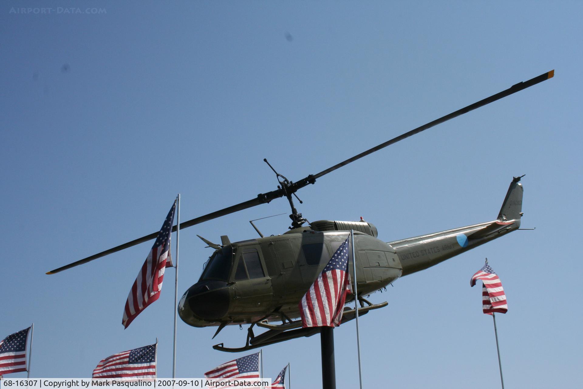 68-16307, 1968 Bell UH-1H Iroquois C/N 10967, UH-1H-BF  Located in Fruita, Colorado.