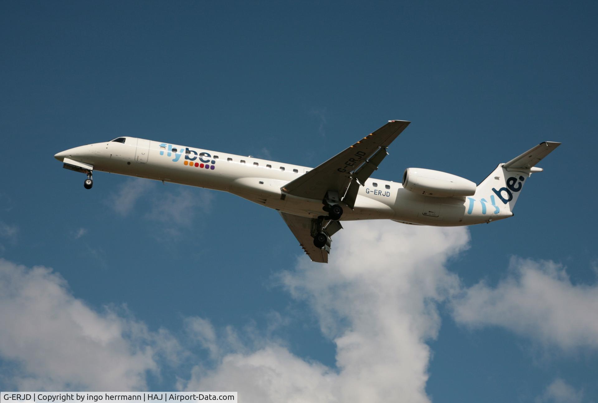 G-ERJD, 2000 Embraer EMB-145EP (ERJ-145EP) C/N 145290, Embraer 145