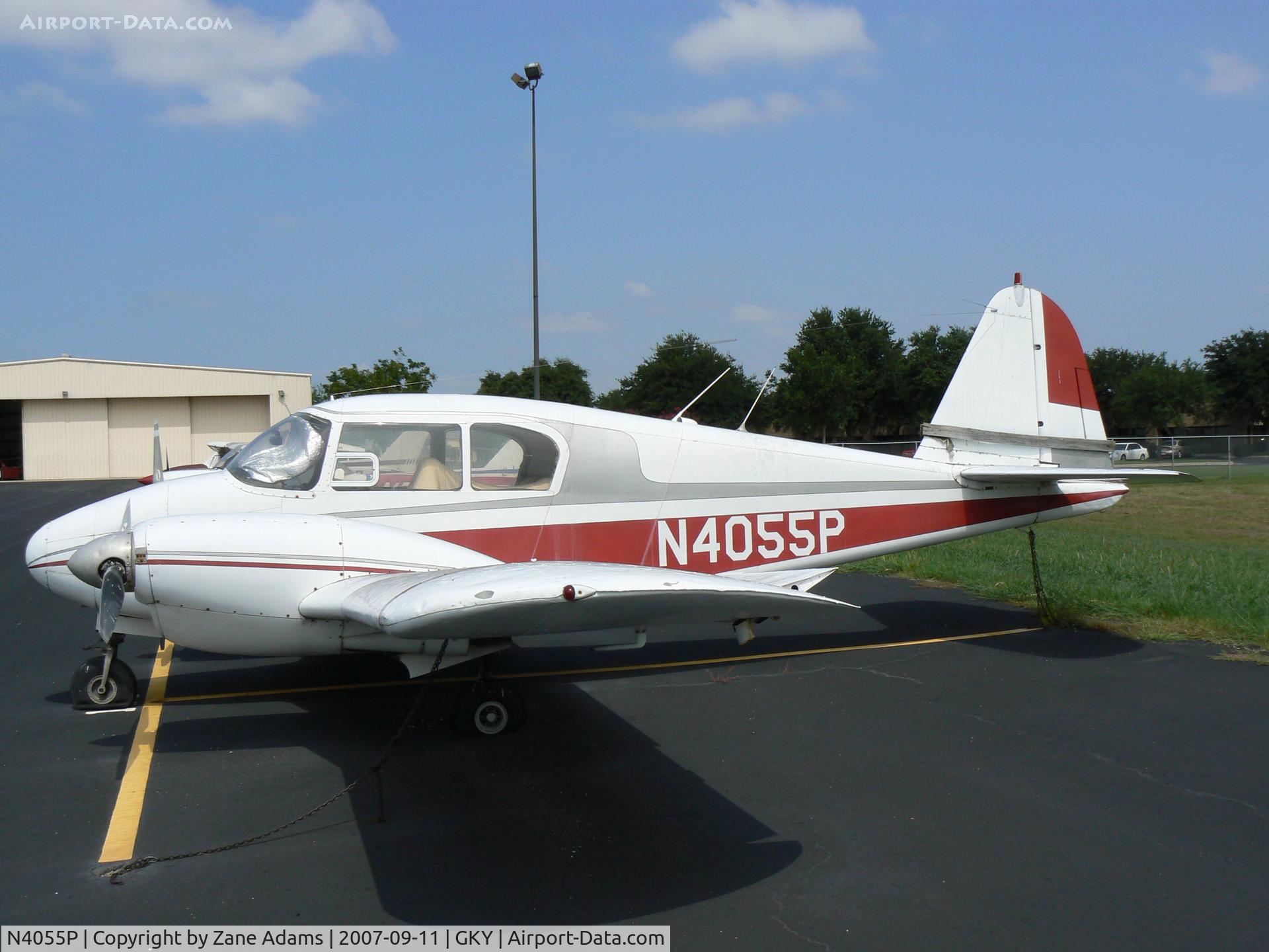 N4055P, 1958 Piper PA-23-160 Apache C/N 23-1532, This airplane has not moved in several years