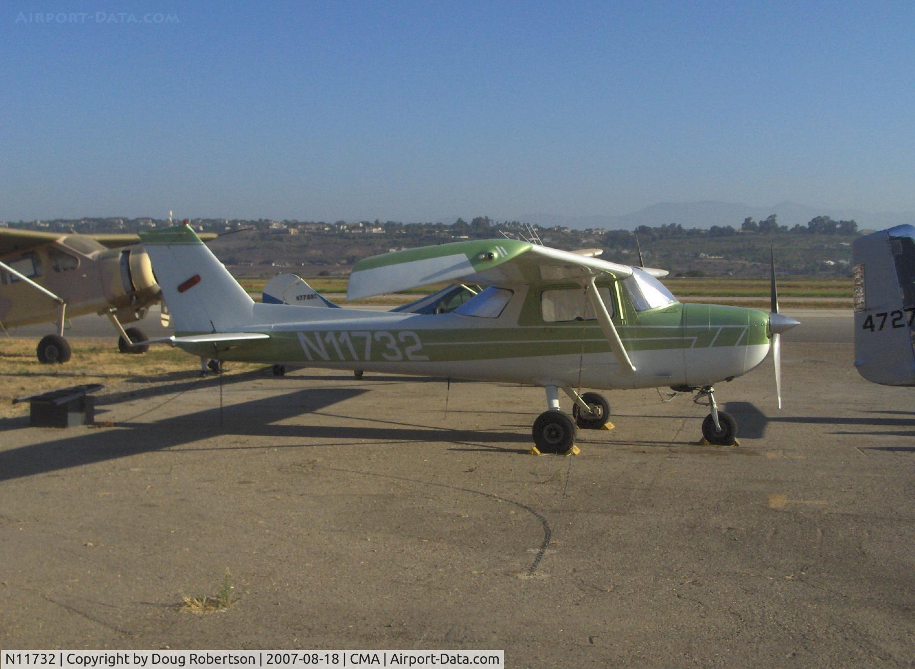 N11732, 1974 Cessna 150L C/N 15075598, 1974 Cessna 150L, Continental O-200 100 Hp, booster tips