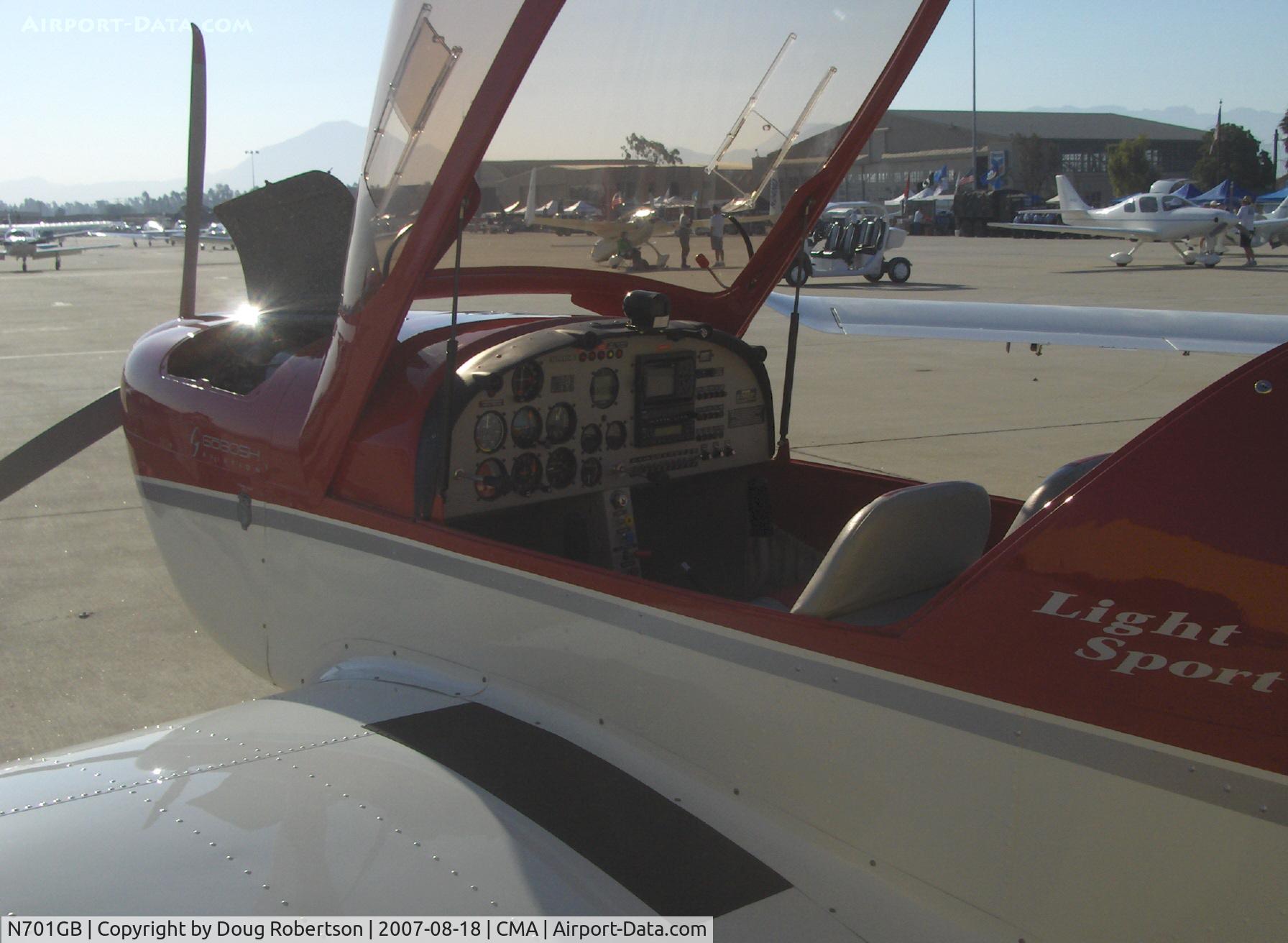 N701GB, 2007 Aero AT-4 LSA C/N AT4-001, 2007 Aero Sp Z O O AT-4 G700S, Rotax 912 ULS 100 Hp, panel