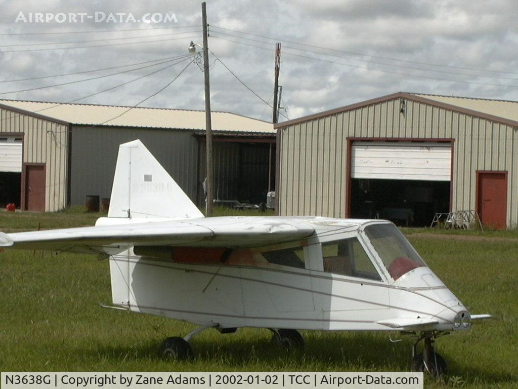 N3638G, 1960 Stinger H-5 C/N H-5, Homebuilt sitting off I-40 near Tucumcari,NM Airport