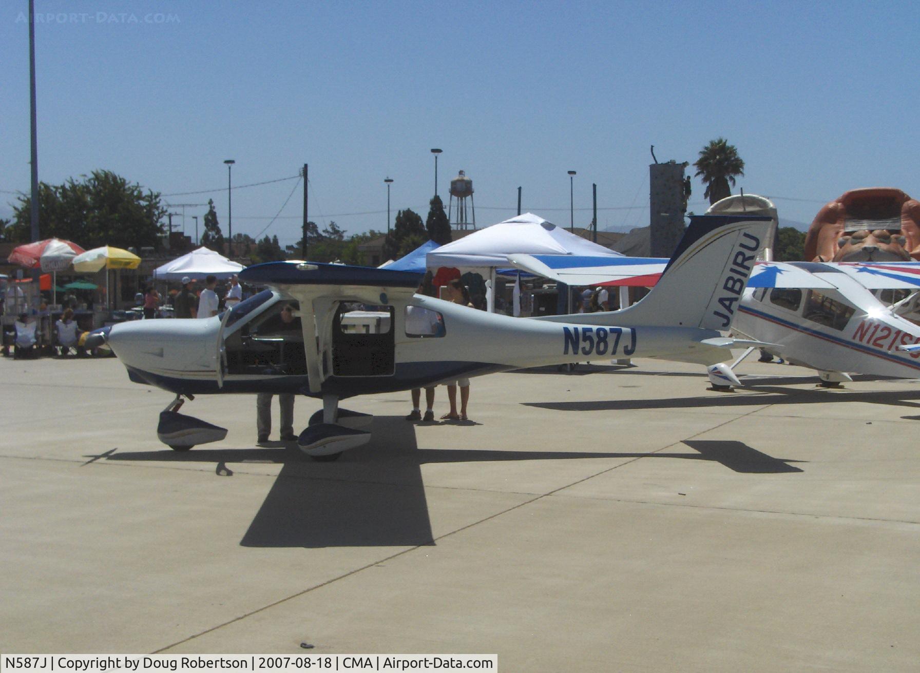 N587J, 2007 Jabiru J250-SP C/N 390, 2007 Jabiru USA J250-SP, Jabiru 3300 6 cylinder four stroke 120 Hp