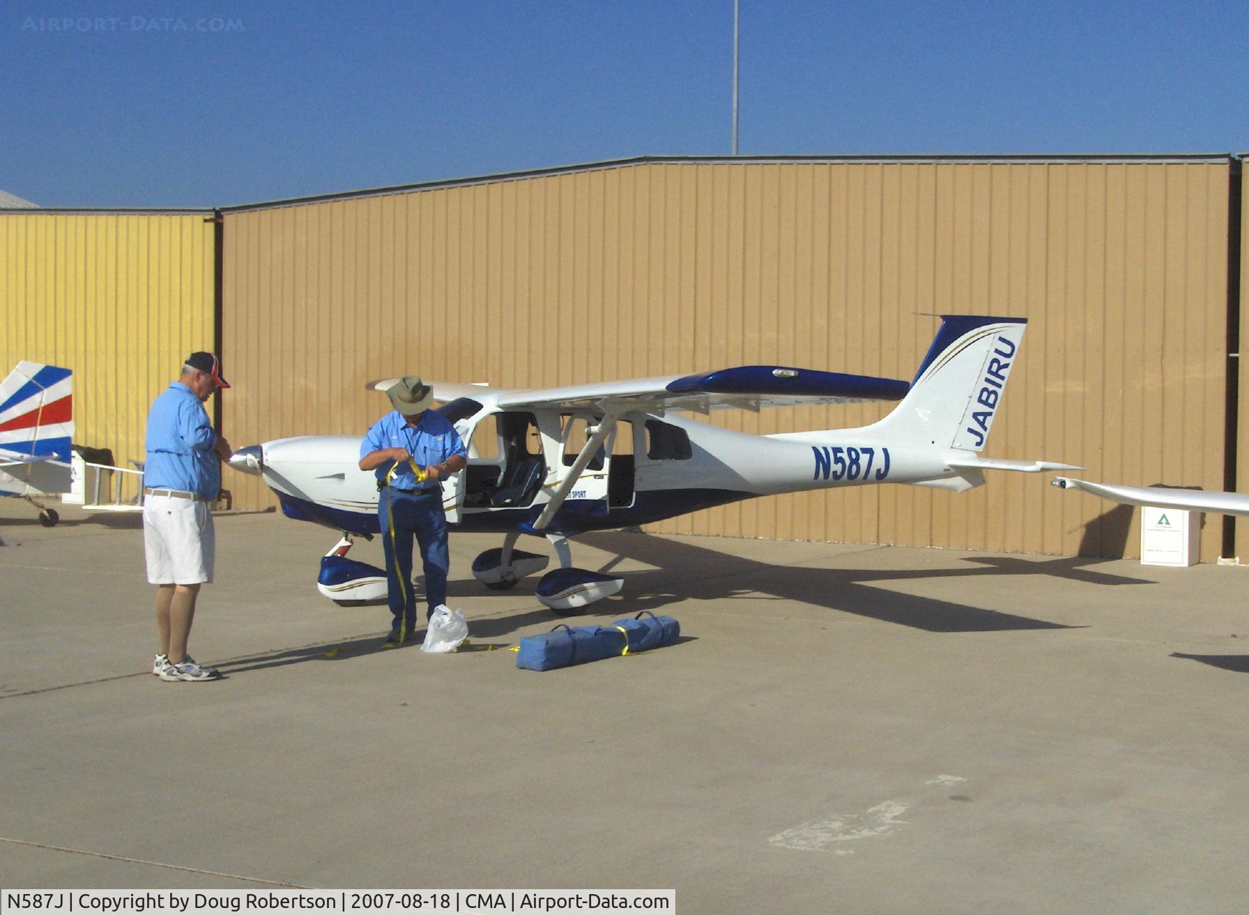 N587J, 2007 Jabiru J250-SP C/N 390, 2007 Jabiru USA J250-SP, Jabiru 3300 6 cylinder four stroke 120 Hp