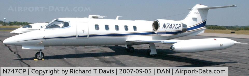N747CP, 1983 Gates Learjet Corp. 35A C/N 502, 1983 Gates Learjet 35A in Danville Va.