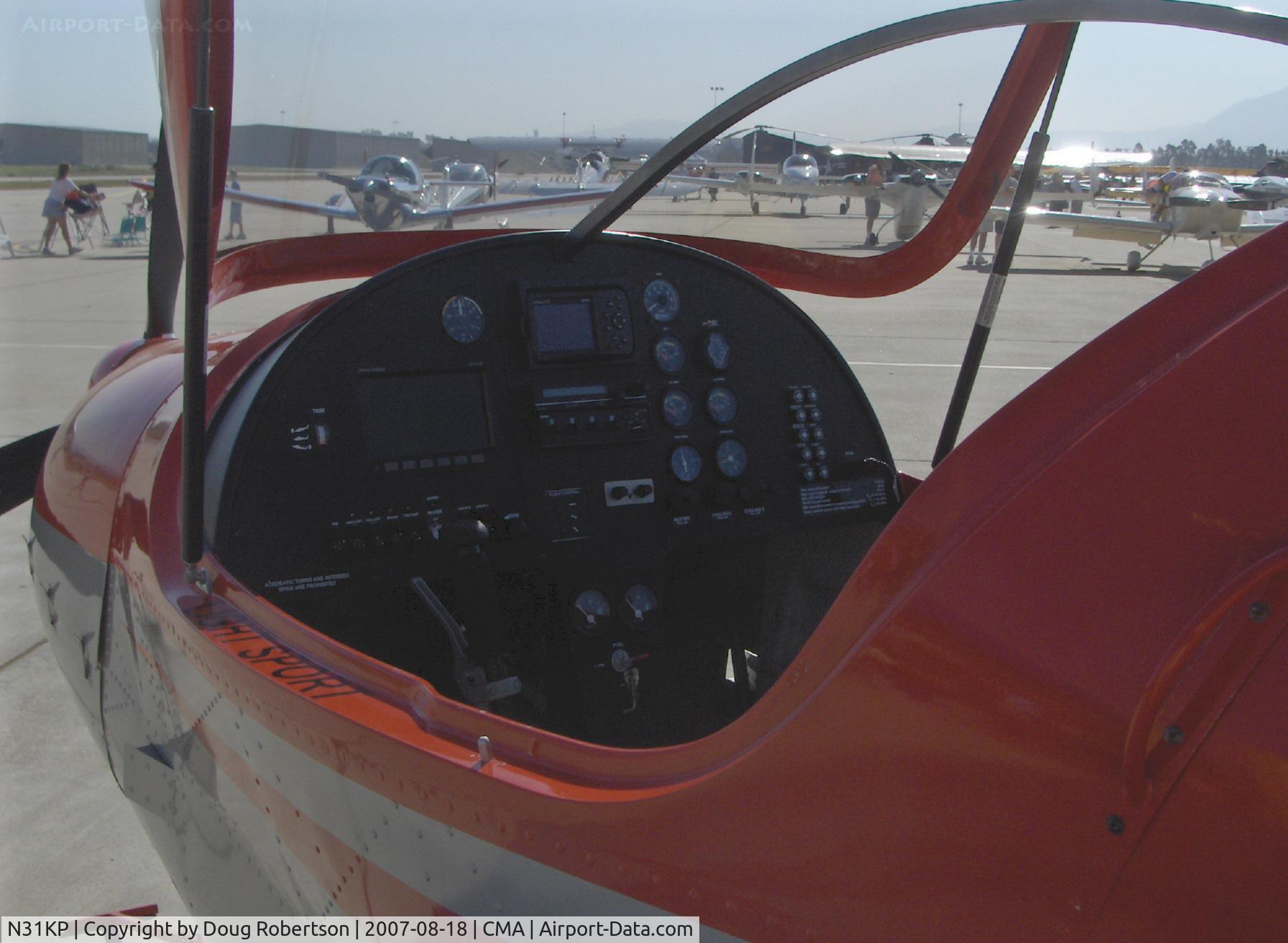 N31KP, 2006 Jihlavan KP-5 ASA C/N 5126143 L, 2006 Jihlavan KAPPA KP-5 ASA, Rotax 912ULS 100 Hp, panel
