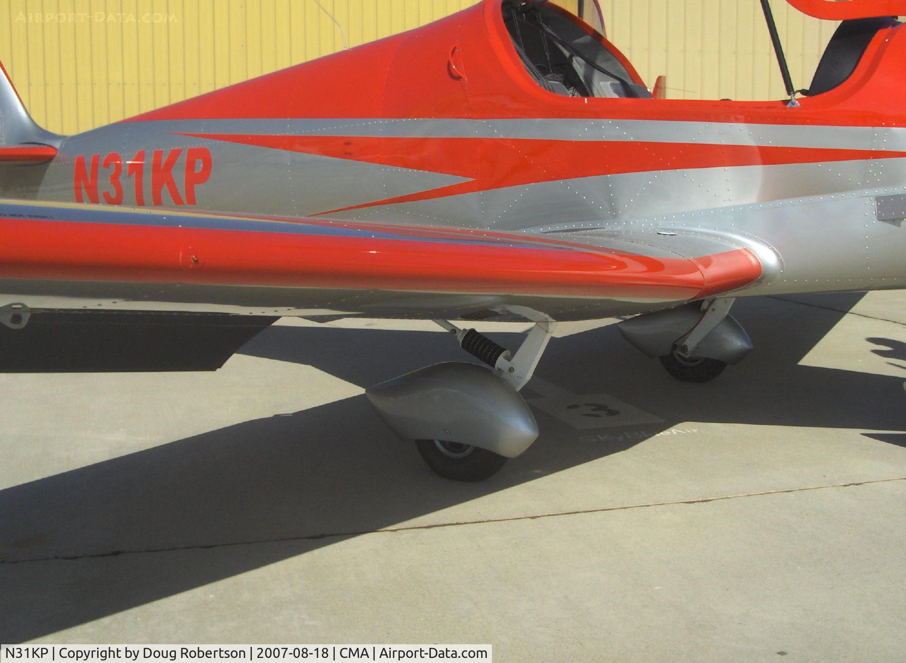 N31KP, 2006 Jihlavan KP-5 ASA C/N 5126143 L, 2006 Jihlavan KAPPA KP-5 ASA, Rotax 912ULS 100 Hp, trailing link main landing gear